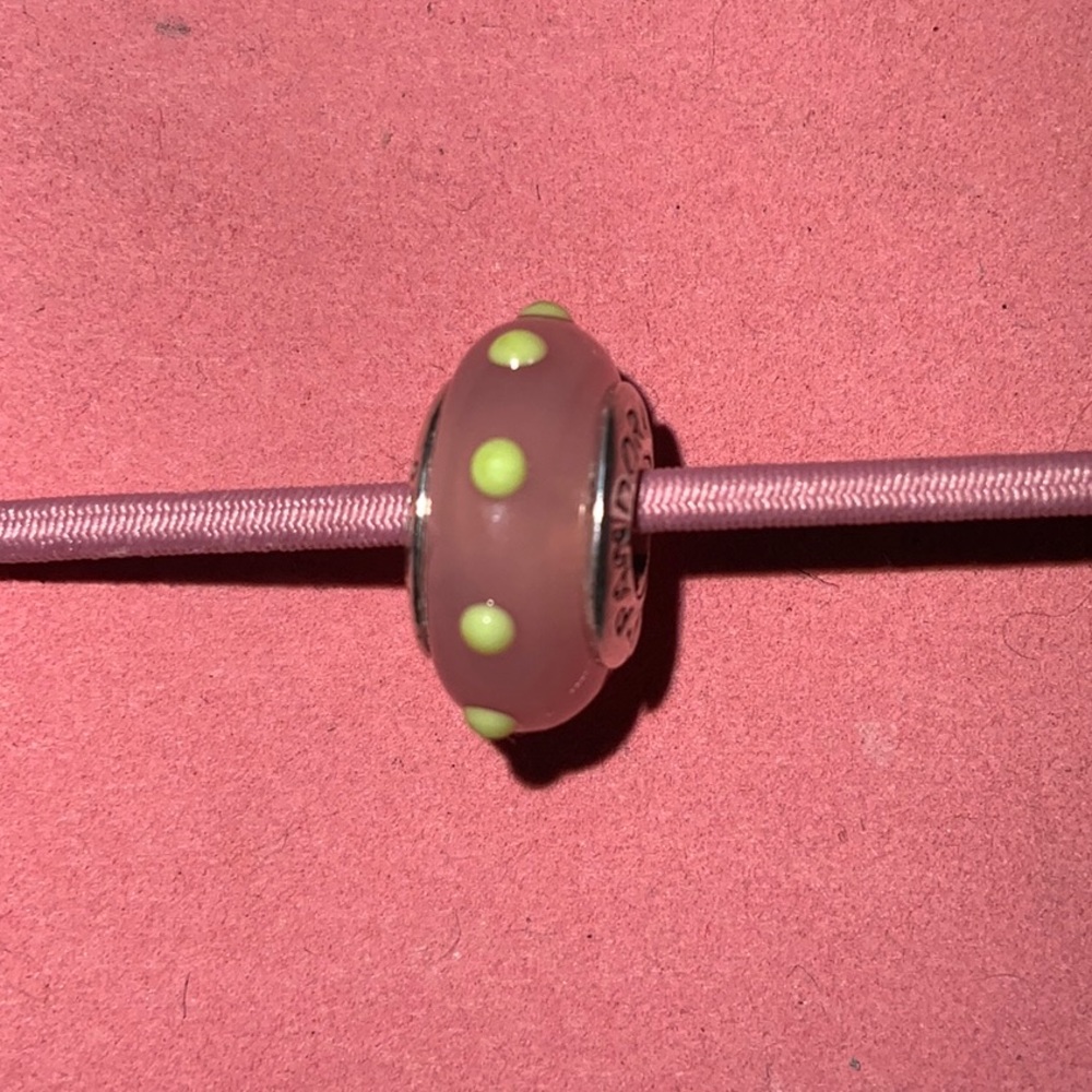 Pandora Pink Murano Glass Bead